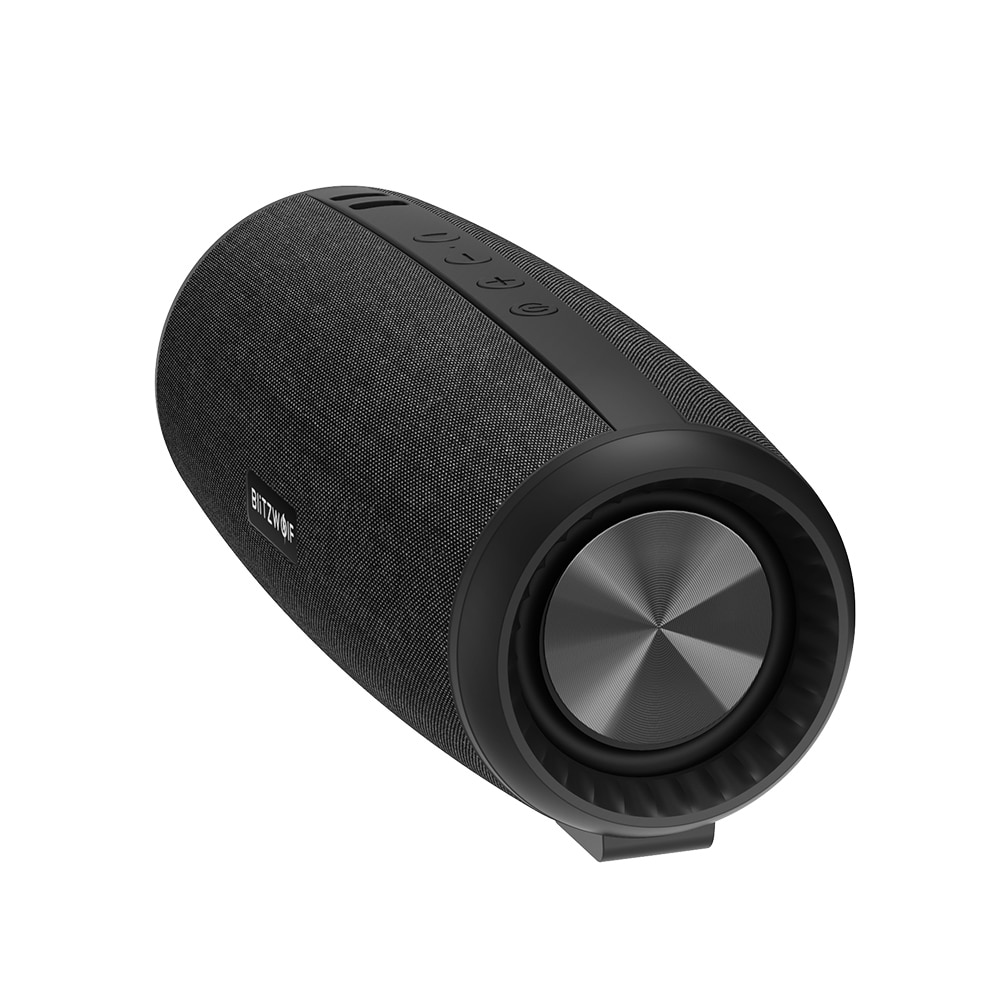 BlitzWolf BW-WA1 12W Wireless bluetooth 5.0 Speaker Dual Passive Diaphragm TWS Stereo TF Card U Disk Video Speaker with Mic