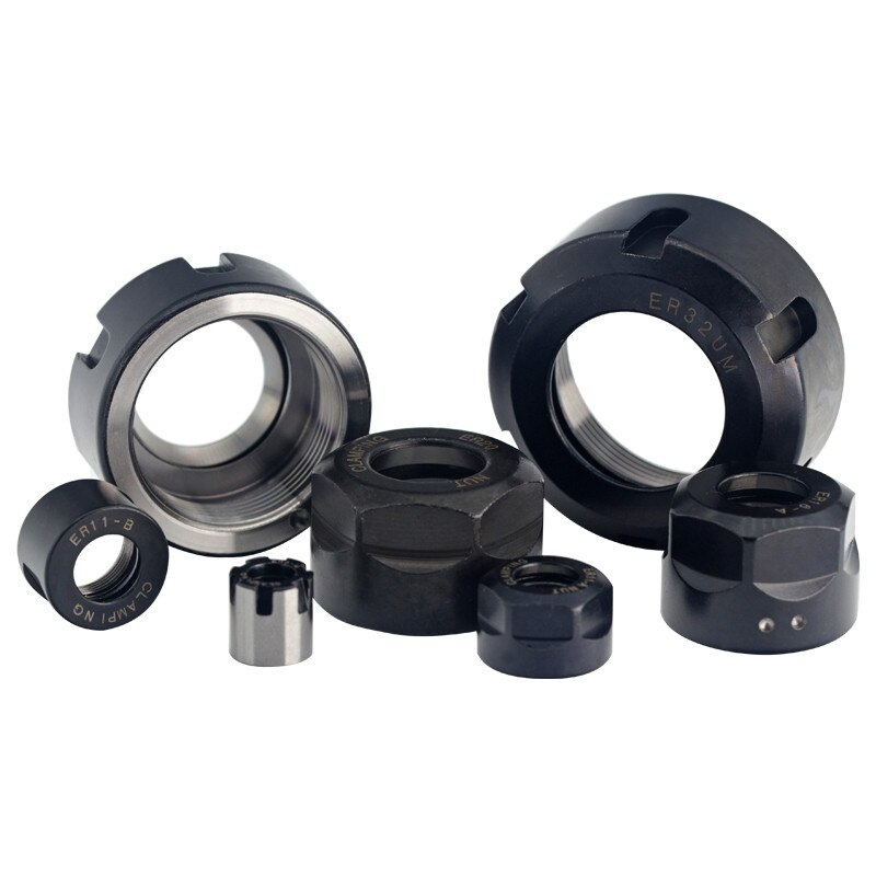 SANAI Collet Nuts 1pc Precision Spring Collet Nuts CNC Clamping Milling Engraving Machine Nuts ER-A ER-M ER-UM Clamping Tool Nut