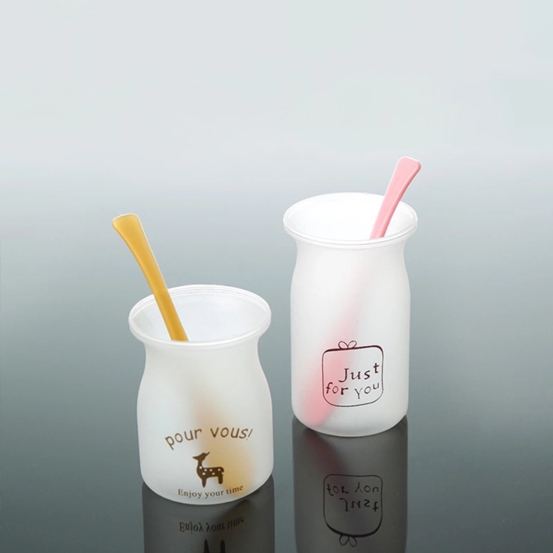 50 stk/parti ønskeflaske syltetøjsglas honningyoghurt budding glasflaske miniflasker gelé mælk bageform mad opbevaringsbeholder