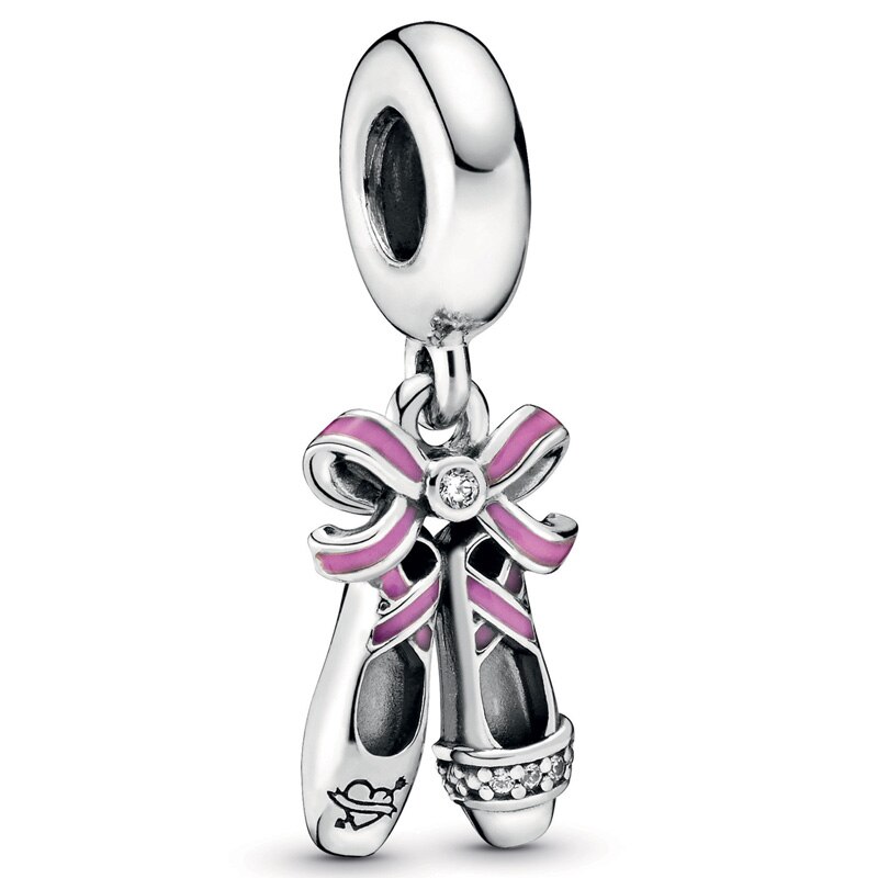 Moda brilhante bicicleta artistas paleta fones de ouvido sinos pingente contas 925 prata esterlina encantos caber pulseira jóias diy: C118