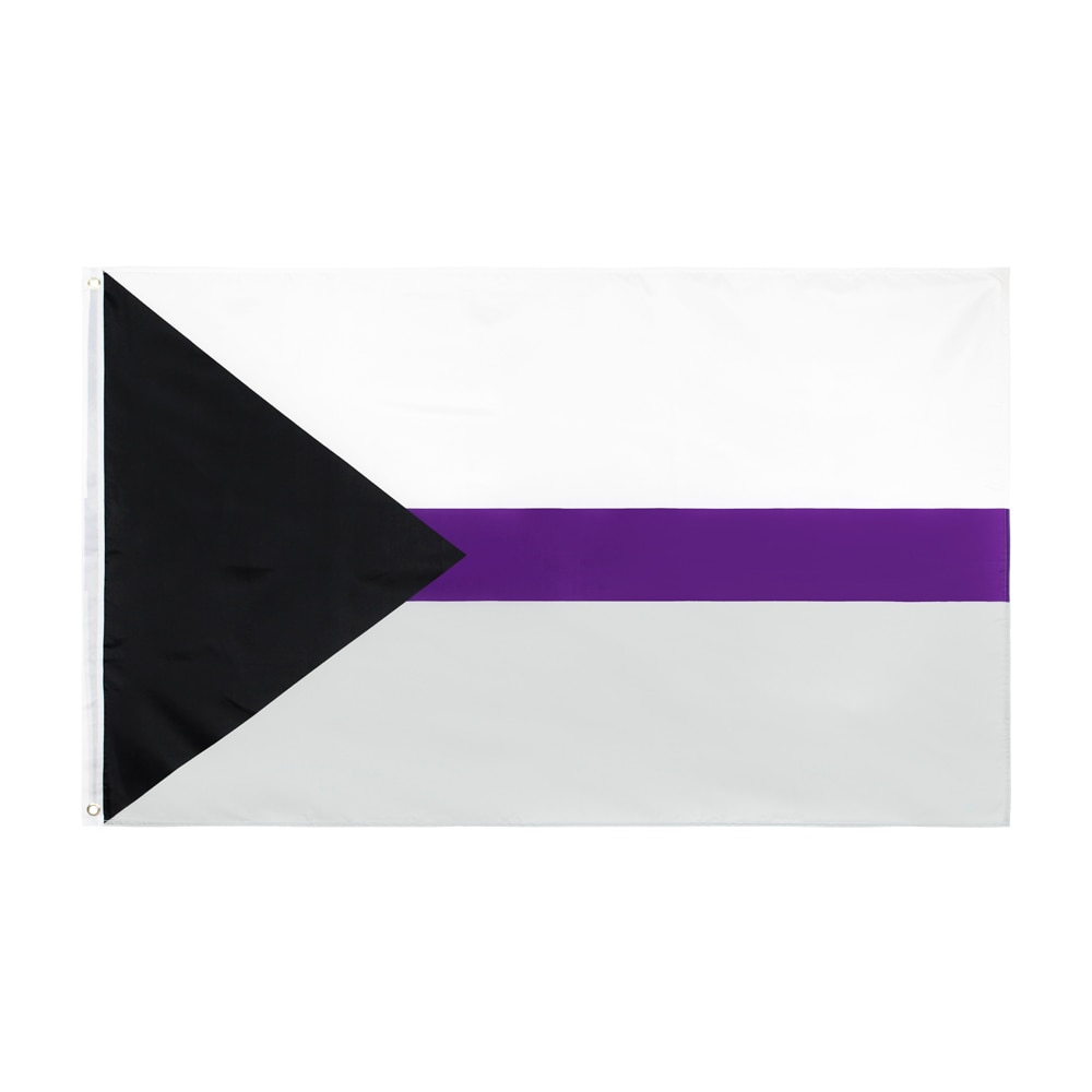 Xiangying bandeira demissual do orgulho lgbtq +, 90x150cm, comunidade lgbtq +