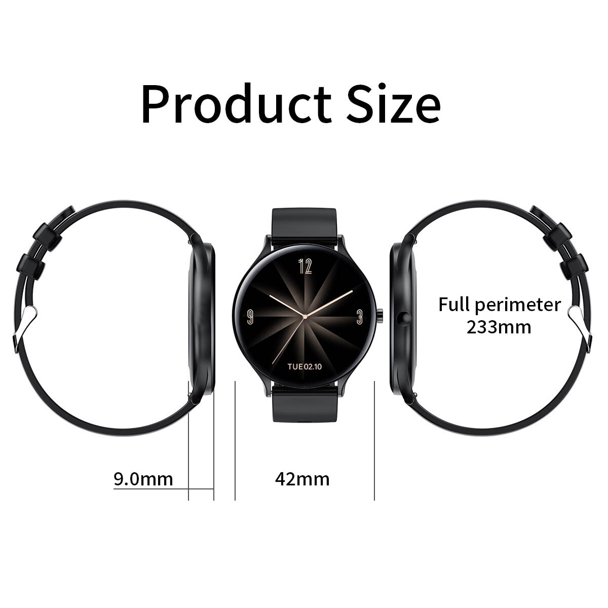 Smart Watch Men Heart Rate Monitor IP67 Waterproof Sports Fitness Watch Health Tracker Weather Smartwatch Women For Android IOS