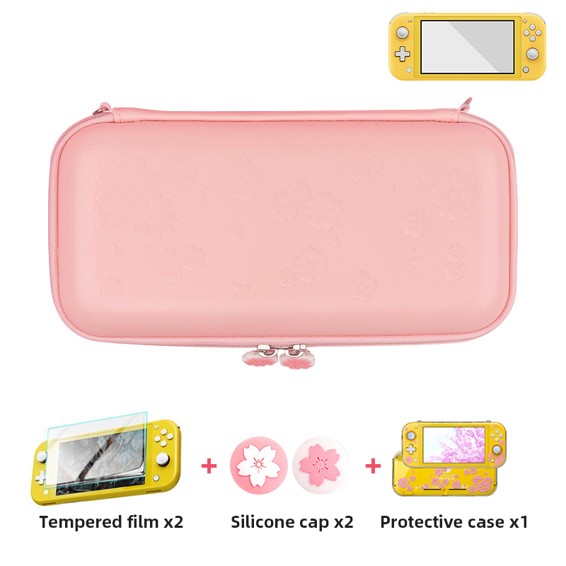 DATA FROG Cute Cat Paw Bag For Compatible-Nintendo Switch Console Hard Portable Travel Carrying Case For Switch Lite Accessories: For NS lite 10