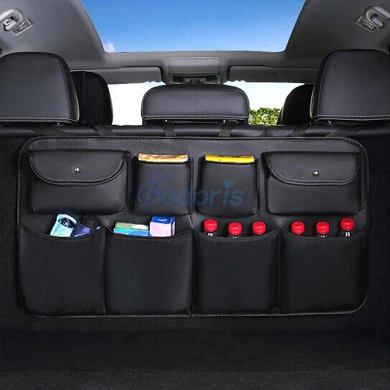 For Land Rover Evoque Discovery Sport Lr4 Range vogue 3 4 5 velar Seat Back Storage Bag Pocket Cargo Nets Organiser Accessories