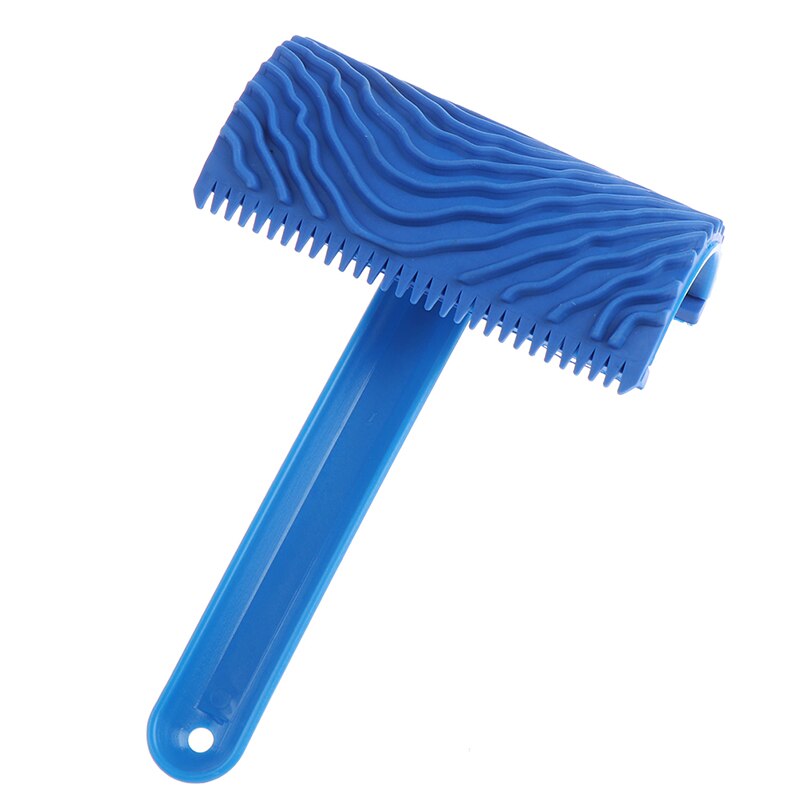 1pc Imitation Wood Graining Pattern Wall Texture Art DIY Brush Painting Tool Rubber Grain Painting Tool Home Decoration