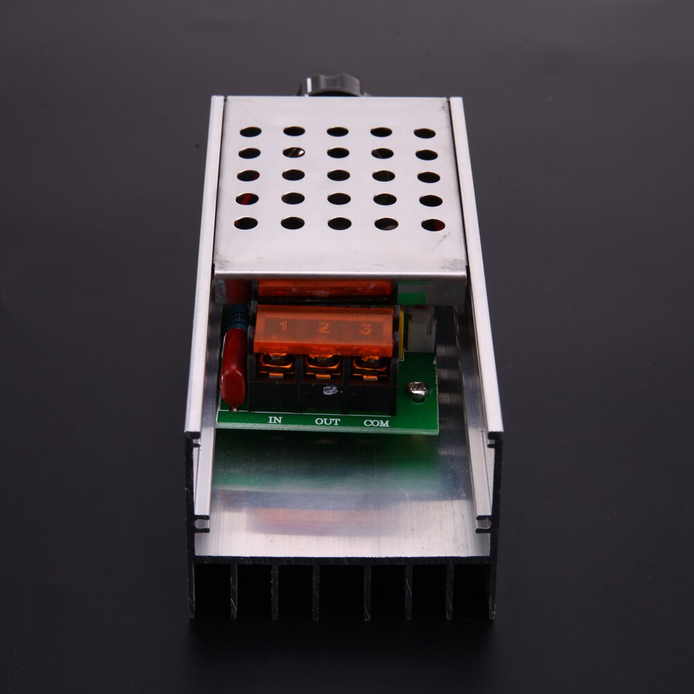 Ac 220V 6000W Scr Voltage Regulator Controller Elektronische Dimmer Thermostaat Snelheidsregeling Mold Met Case