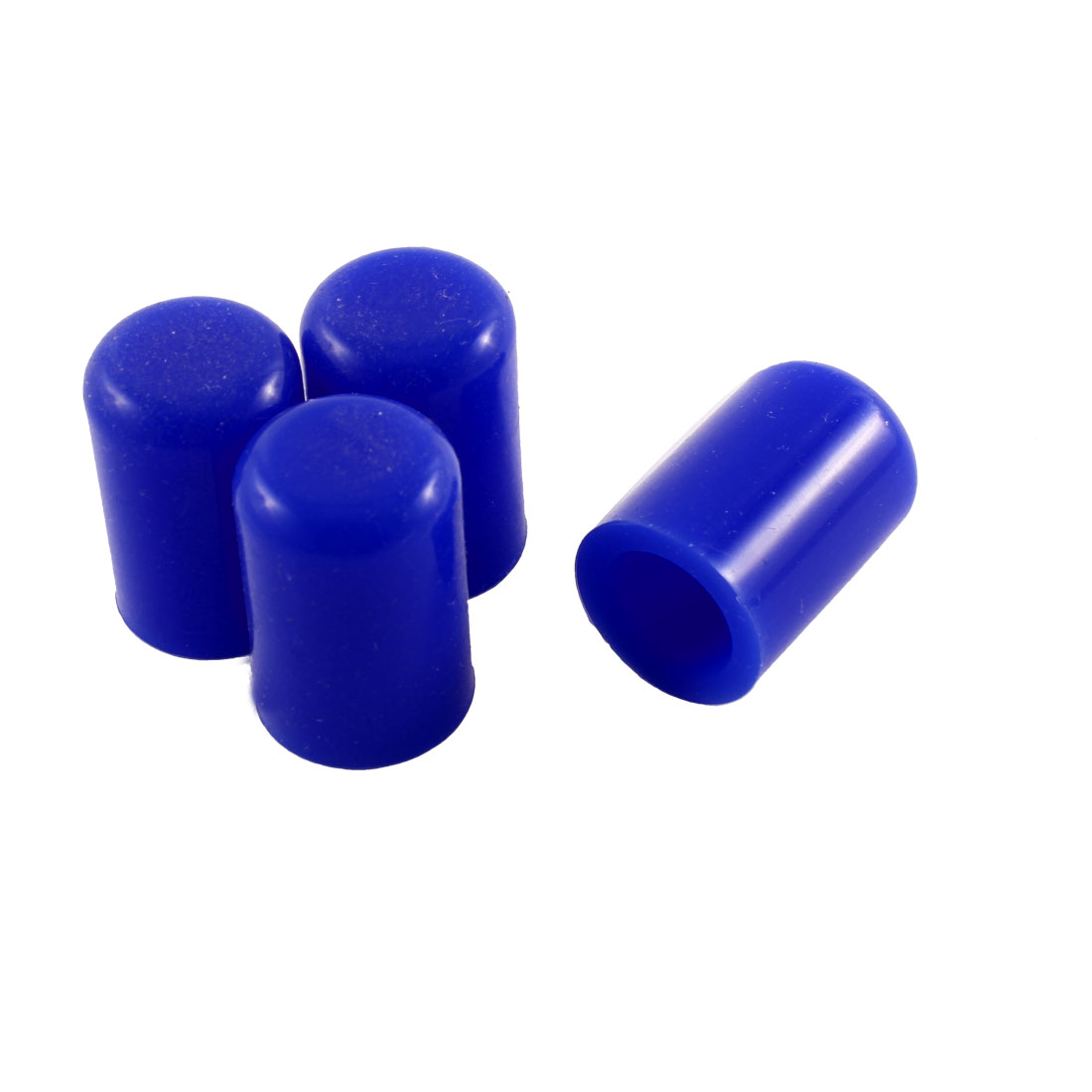 Bouchon d'obturation en Silicone pour Tube d'aspiration, embout de tuyau d'aspiration, accessoires de voiture bleu, 4/6/8/12/16/19/25/30/32mm: 4pcs 16mm