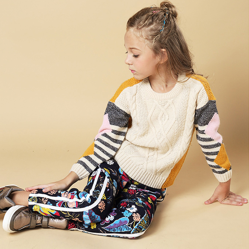 Truien Voor Meisjes Kleding Winter Trui Kids Truien Lange Mouw Bovenkleding Mode Kinderen Truien Kleding Katoen Herfst