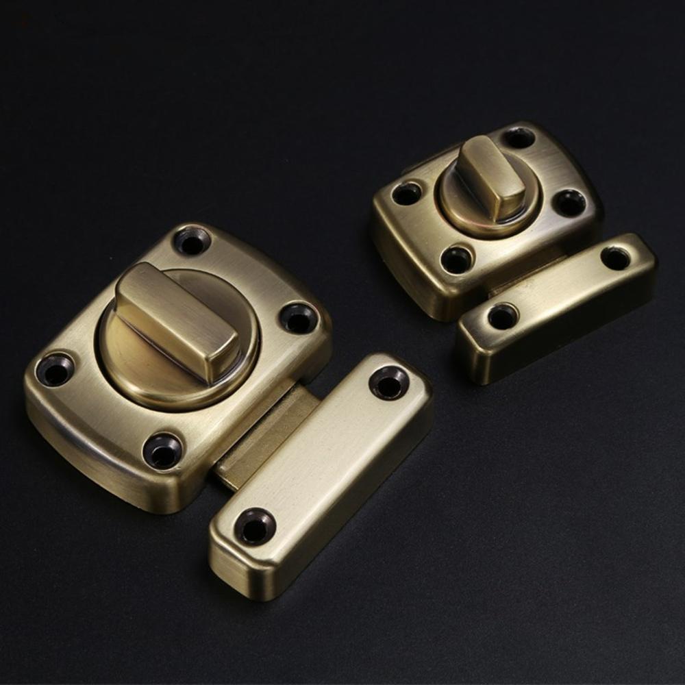 Universal Door Latch Gate Latch Security Sliding Door Lock Door Bolt Zinc Alloy With Screws Latch Door latch lock