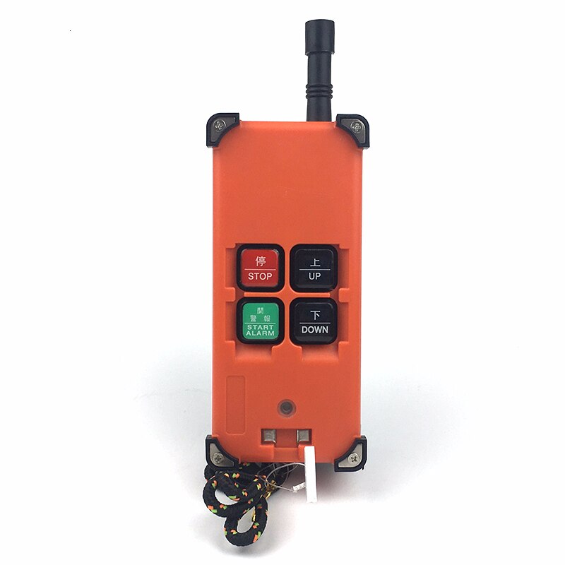Remote Control Distance Of 4 Keys For Overhead Crane Wireless Radio Universal Ac/Dc12V 24 V 110V 220V 380V
