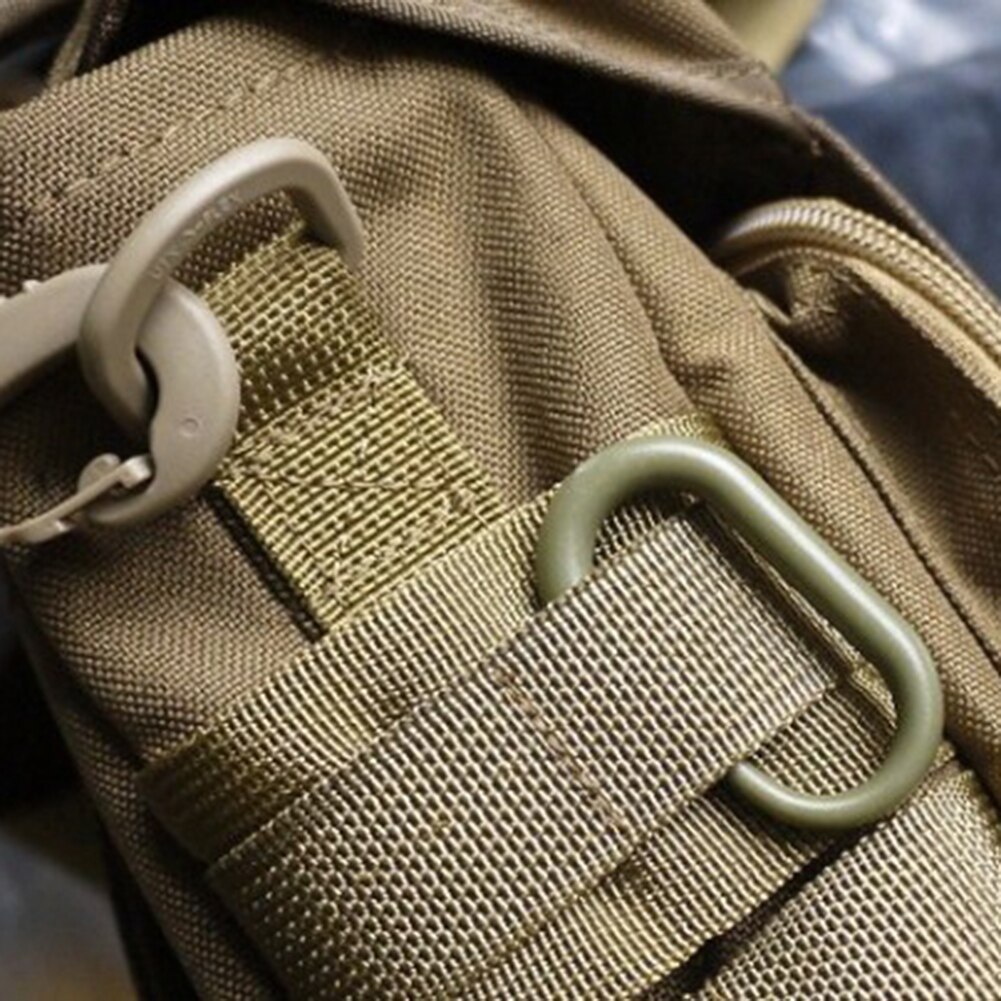 5Stck Universal- U bilden Rucksack Karabiner Clip Verschluss Hängen Schnalle draussen Sport Zubehör