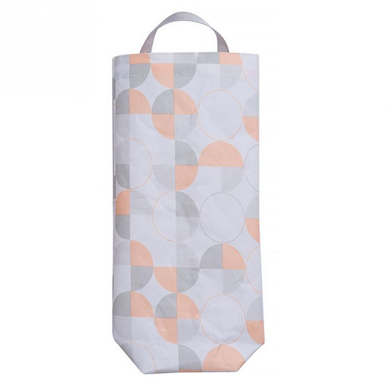 Hängen Oxford Müll Tasche Organizer Spender Küche Zauberstab Montieren Wiederverwendbare Taschen Halfter Wasserdichte Müll Tasche: runden