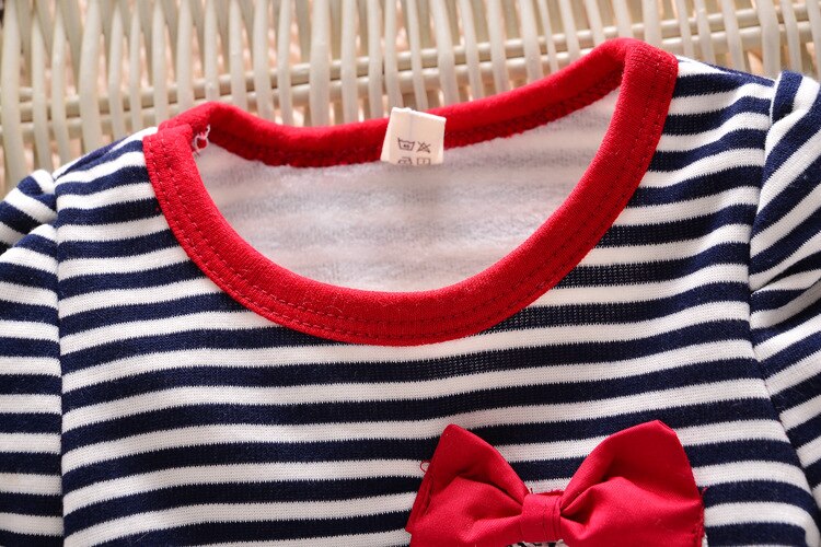 2018 outono nova menina Coreana com cashmere camisa listrada de manga comprida T-shirt