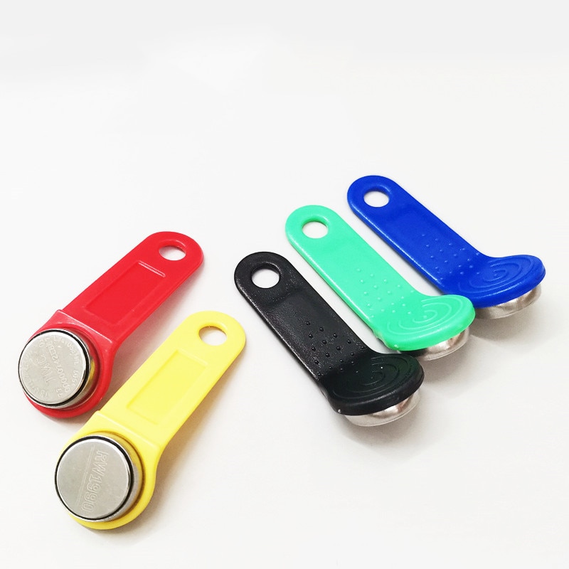 10pcs/lot rewritable RFID Touch Memory key RW1990 iButton for copy card Sauna dallas keys cards