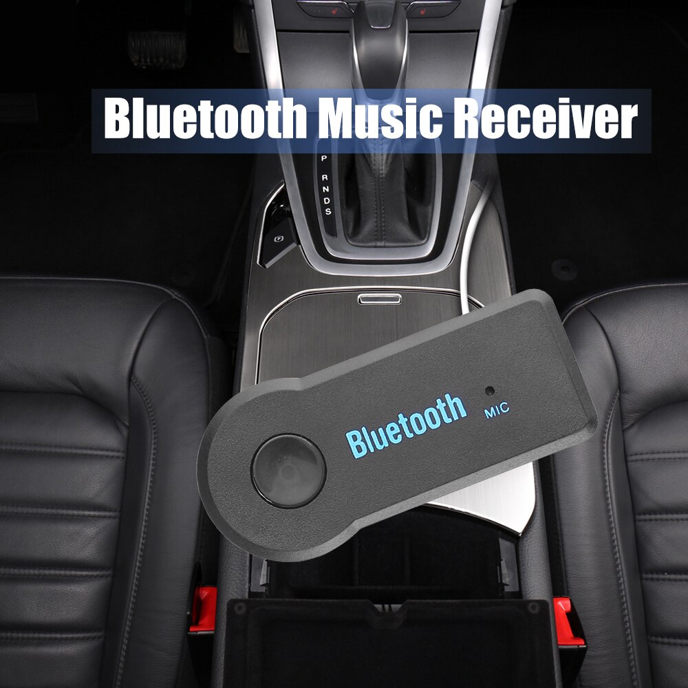 Wireless Car Bluetooth Aux Receiver Adapter Bluetooth Handsfree Car Kit 3.5mm jack Aux Bluetooth Receiver Adapter For Speaker