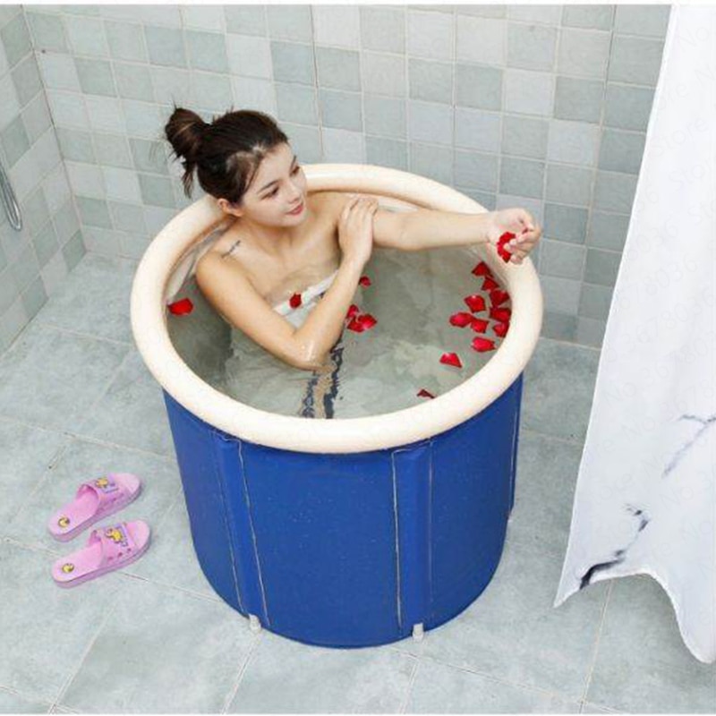 Bañera de baño inflable para adultos barril de ducha plegable bañera para adultos