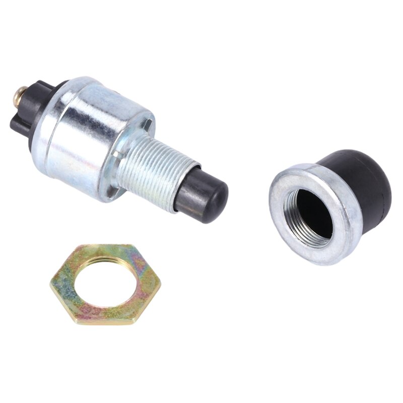 Heavy Duty Engine Start Push Button Heavy-Duty Momentary Start Switch 12V Dc Weatherproof Push Button Start Switch(50 Amps)