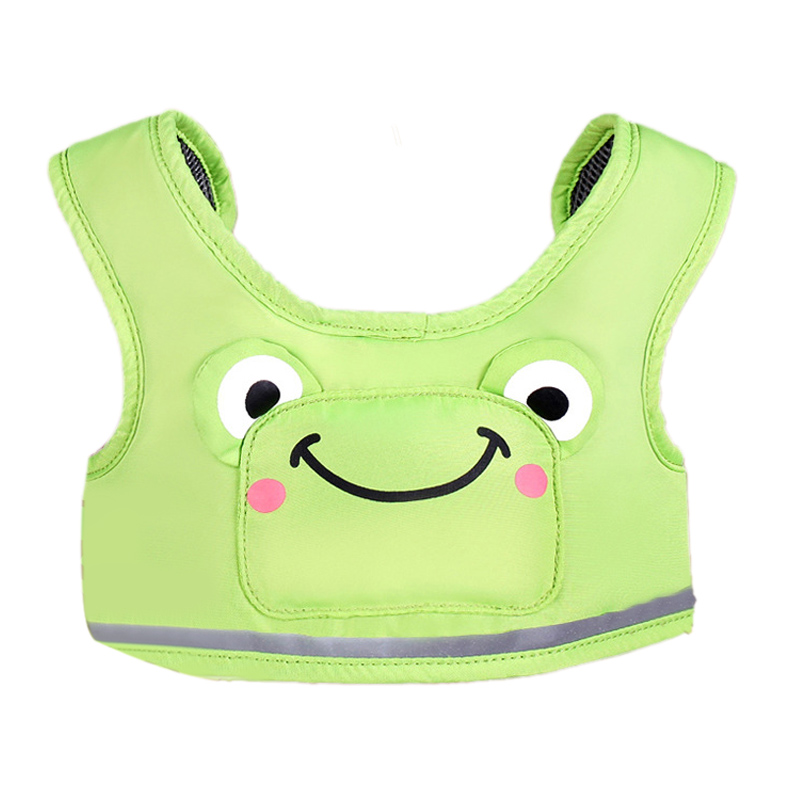 Baby harnas walking assistant walker veiligheid stok kids riem veiligheid zak baby peuter kind leiband rugzak katoen mesh sling: light blue