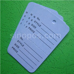 Large Inventory Control Tags Colored, perforated 2... – Grandado