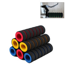 2Pcs Bike Racing Bicycle Motorcycle Handle Bar Foam Sponge Grip Cover Non-slip Soft Handlebar Mountain Bicycle Grips