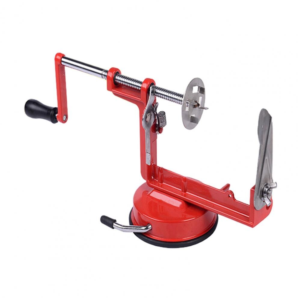 Potato Slicer Red Manual Potato Slicer Sturdy Stable Efficient Portable Potato Cutter: Default Title