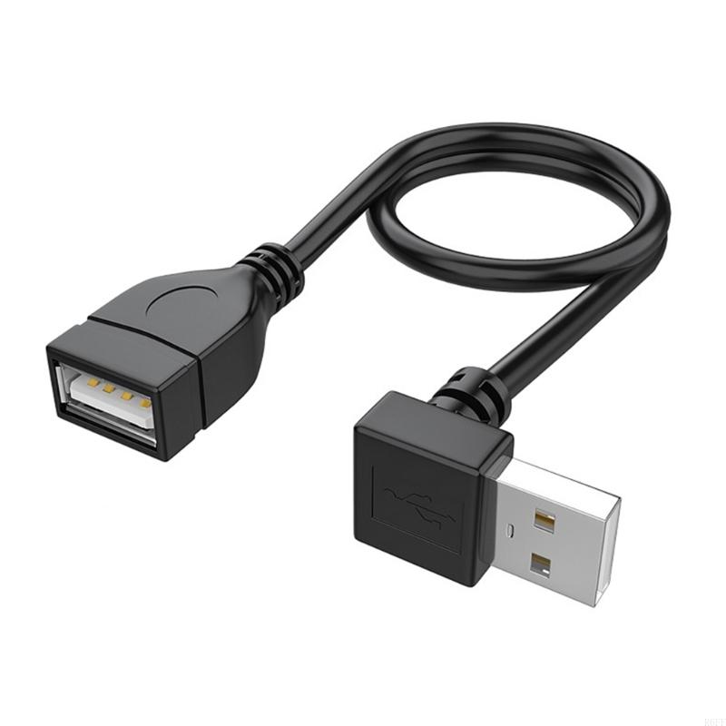 R6ff usb 2.0 hane hona förlängningssladd höger/vänster/uppåt- och nedåtkontakter (alternativ): Grön / Bunt 1