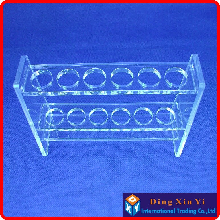 Lab 10mlx6 Colorimetric Organic Glass Nessler Tube Rack,Organic glass colorimetric tube rack