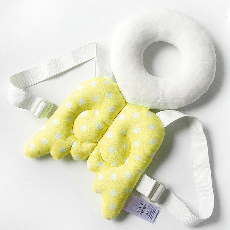 Coussin de protection de tête de bébé enfant en bas âge appui-tête oreiller cou de bébé ailes mignonnes coussin de résistance aux chutes de soins infirmiers bébé protéger