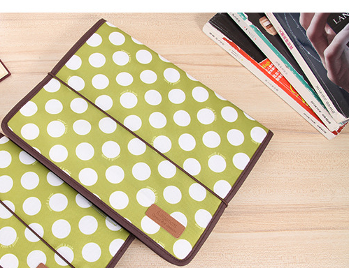 Documents Folders A4 Large-capacity File Bag 12 Pockets Portable Filing Cabinet Expandable Briefcase Office Accessories: B