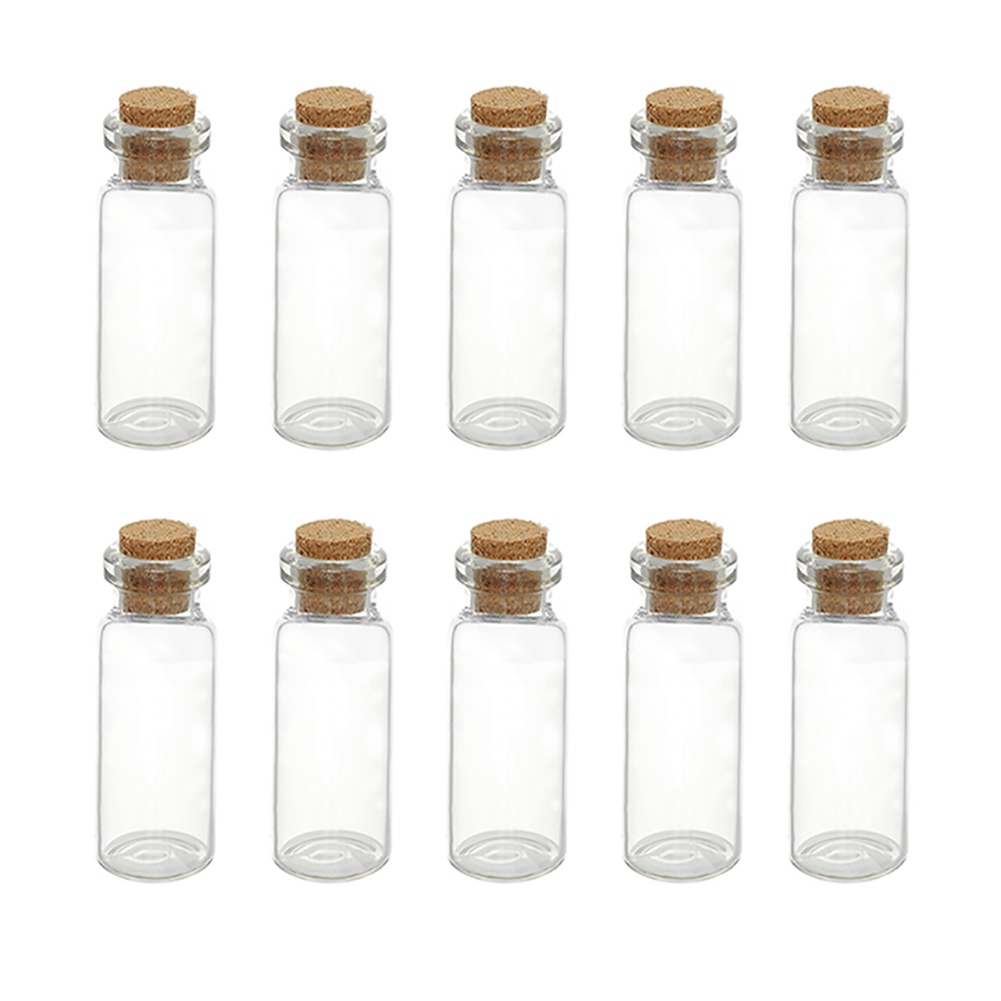 Små glasburkar mason jar meddelande flaskor billig korkpropp gör-det-själv-flaska flaska små gratis behållare glas mini  d8 m 8