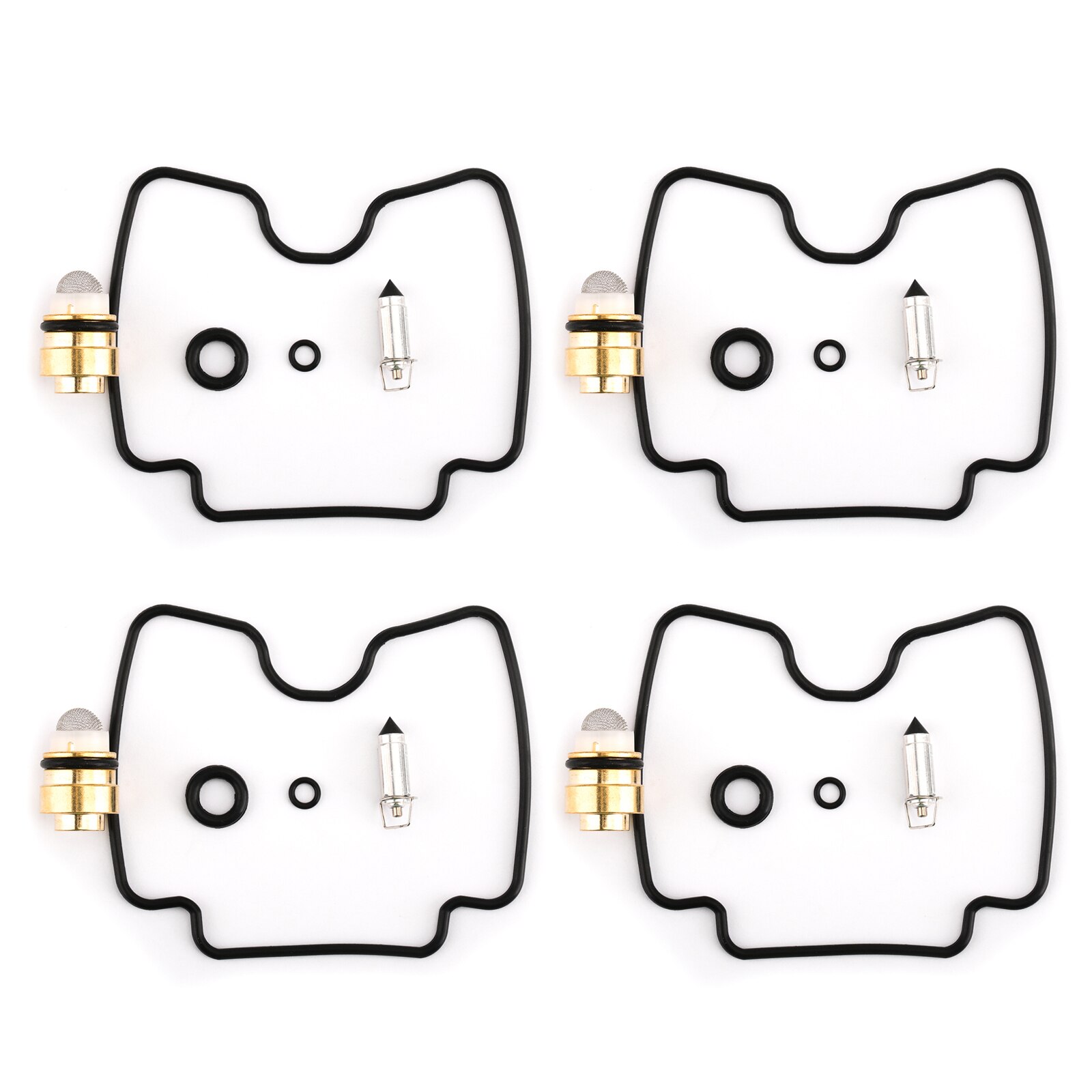 Areyourshop-Juego de reparación de carburador para Yamaha, Kit de reconstrucción de carburador FZS 600 H N SH SN Fazer 1998-03, Edición especial 5DMD 5DMC, 4 Uds.