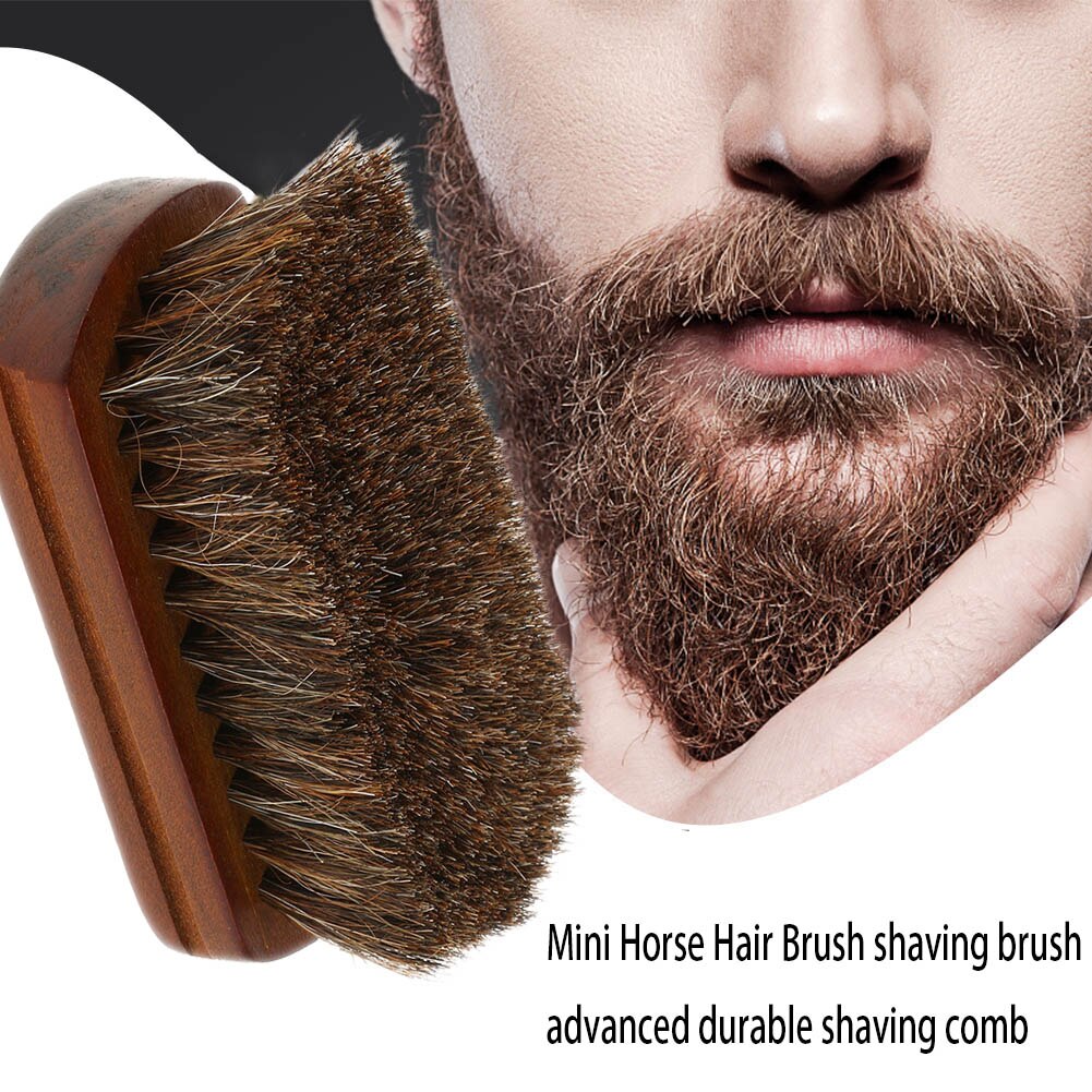 Paardenhaar Lederen Textiel Borstel Voor Auto Interieur Kleding Accessoires Shine Polijsten Borstel Auto Wassen Cleaner Tool