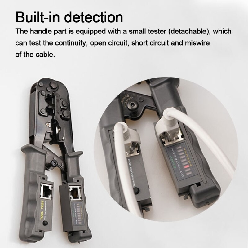 Electrical Cutting Plier Cable Pliers Tool Squeeze Wiring Network Cable Pliers