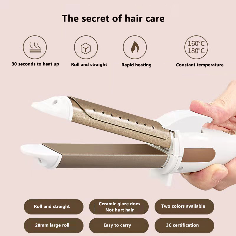 Beruf elle Haar werkzeuge Lockens Tab Haar glätter Haar wanken Styling Werkzeug Haar Locken wickler elektrische Locken wickler