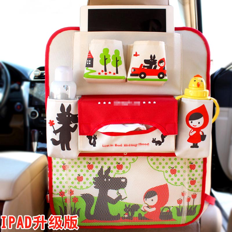 SMDPPWDBB-Bolso organizador para cochecito de bebé, impermeable, Universal, cesta colgante para coche de bebé, accesorios para cochecito, bolsa para Ipad: A