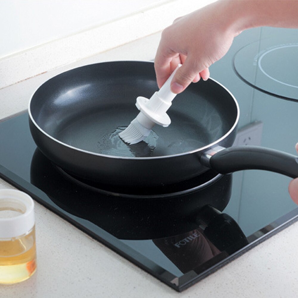PARACITY Olie ontpenser fles met siliconen bodem, 2 in 1
