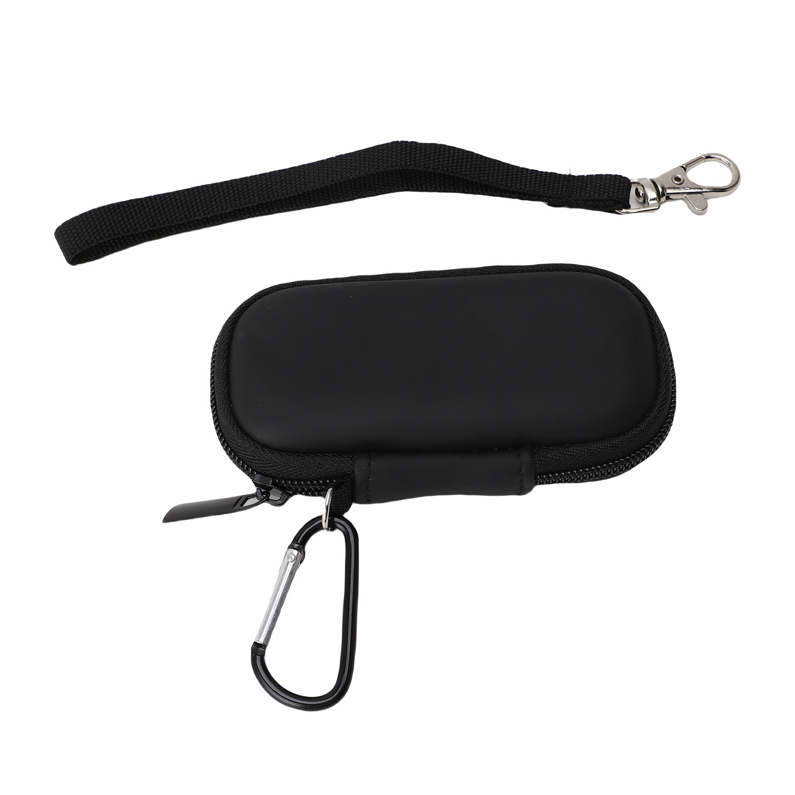 Hartschalen-Tragetasche, passend für KardiaMobile, Reisetasche, rund, tragbar, mit Riemen, Kletterschnalle für Sport