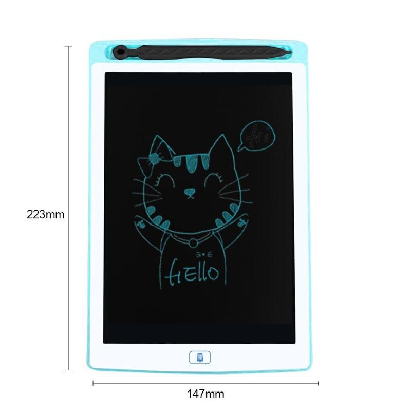 8.5 Inch Portable Smart LCD Writing Tablet Graphics Handwriting Pad Board Electronic Notepad Erasable Drawing Board Kids