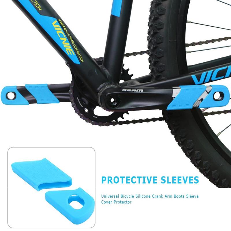 Universal cykel silikon vevarm stövlar skydd skydd cykel mtb vev skydd skyddshylsa vevskydd skydd
