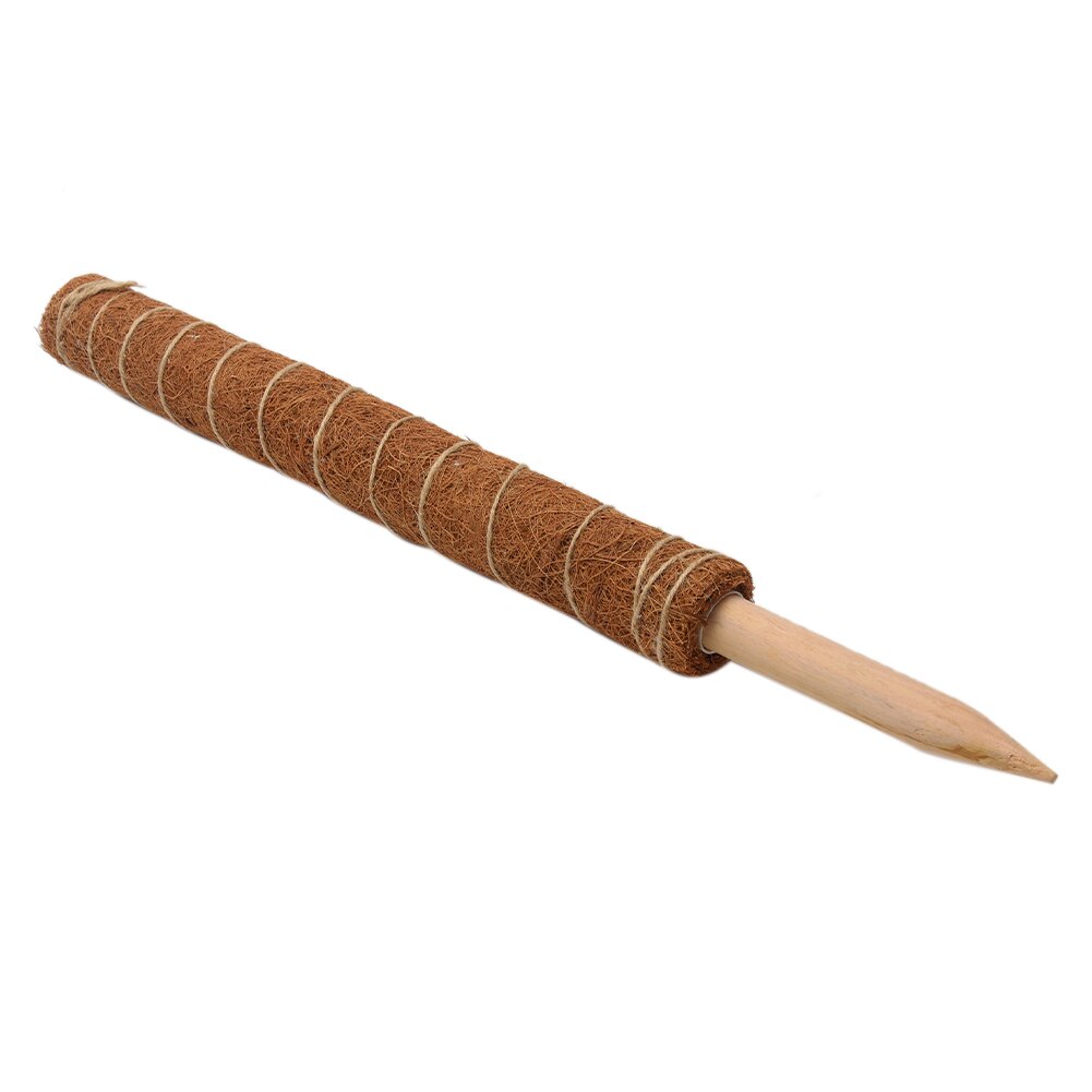 Kokosfiber Stang til Klatreplanter - Indendørs og Udendørs Støtte - 50cm eller 30cm