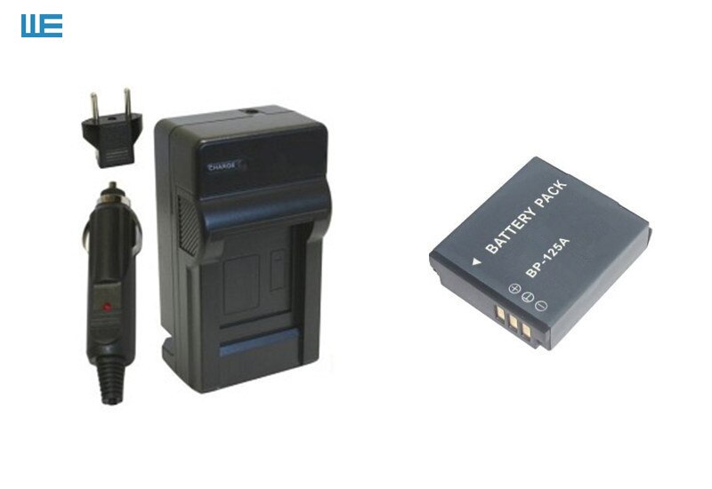 IA-BP125A,IABP125A,BP125A batterie + chargeur pour SAMSUNG HMX-QF20,HMX-QF30,HMX-QF300,HMX-M20,HMX-Q10,HMX-Q20,HMX-Q100,HMX-Q130,, T10: WHITE