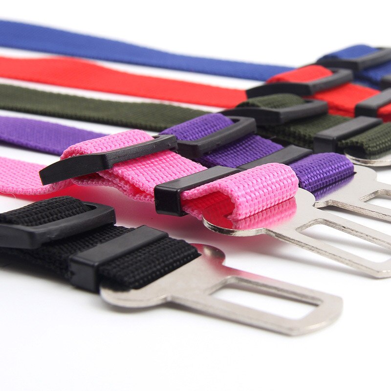 Universele praktische autogordel voor hond en kat, verstelbare veiligheidsharnas, reisclip, riem, autogordel voor hond.