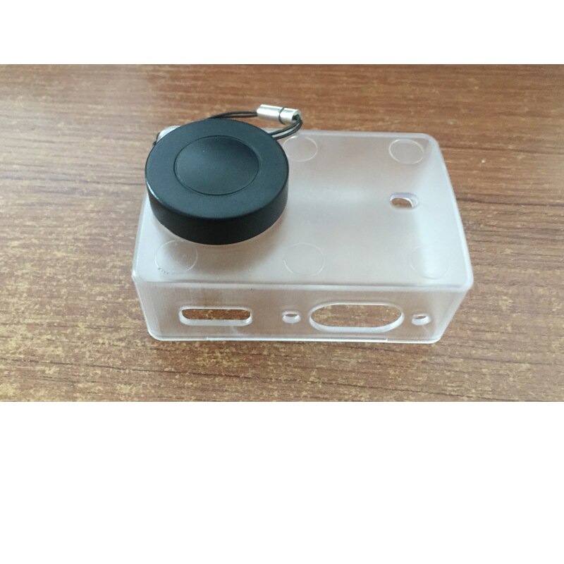 Waterproof Protective shell Transparent Ultrathin Case With Lens Cap Cover For Xiaomi Yi 4K Action Camera 2 II Accessories