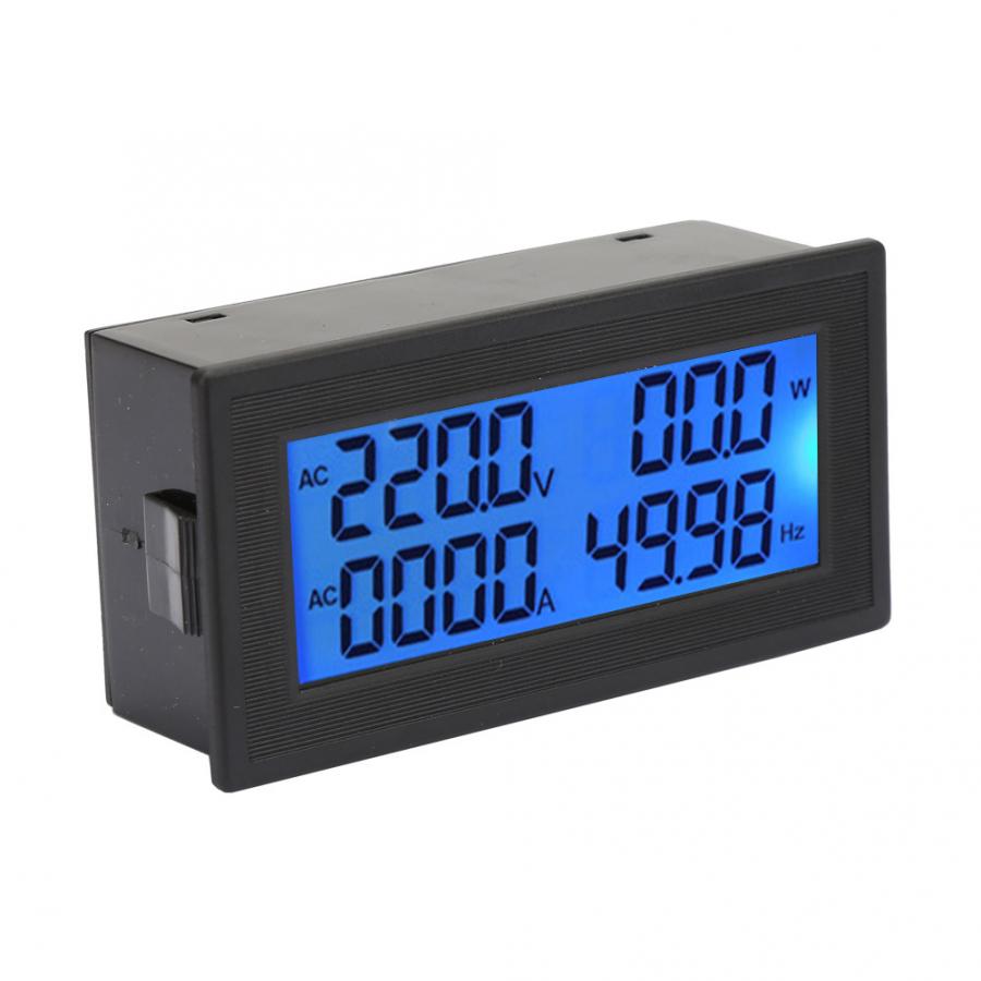 Measuring Tool Frequency Counter YB5140DM Multi Function AC Ampere Meter Voltmeter 0~20A Digital Display 60~500V Frequency