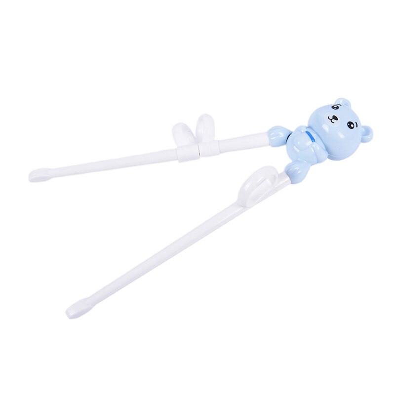 Sød munk/bjørn lære træning spisepinde børn børn kinesiske spisepinde lære køkken tilbehør 18cm*3cm 1 par
