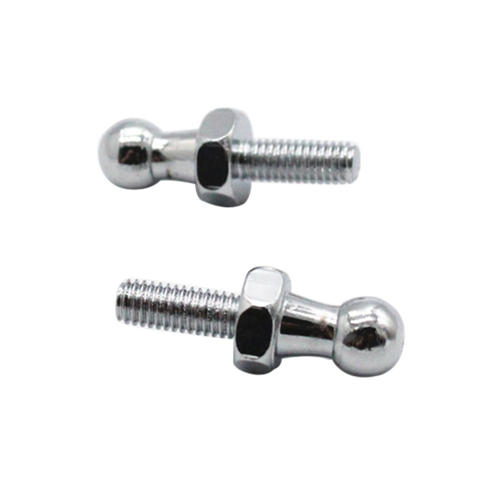 2x 10mm Ball Stud Bolt M6 For Gas Struts Ball Ended Bolt Bonnet Car-styling Accessories