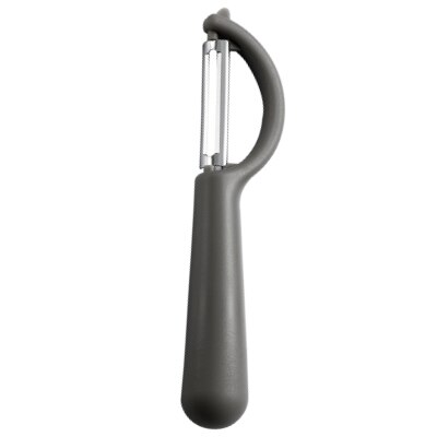 Pelapatate KONCO ultra affilato per frutta e verdura, pelapatate Julienne per patate con impugnatura ergonomica in silicone, gadget da cucina: nero