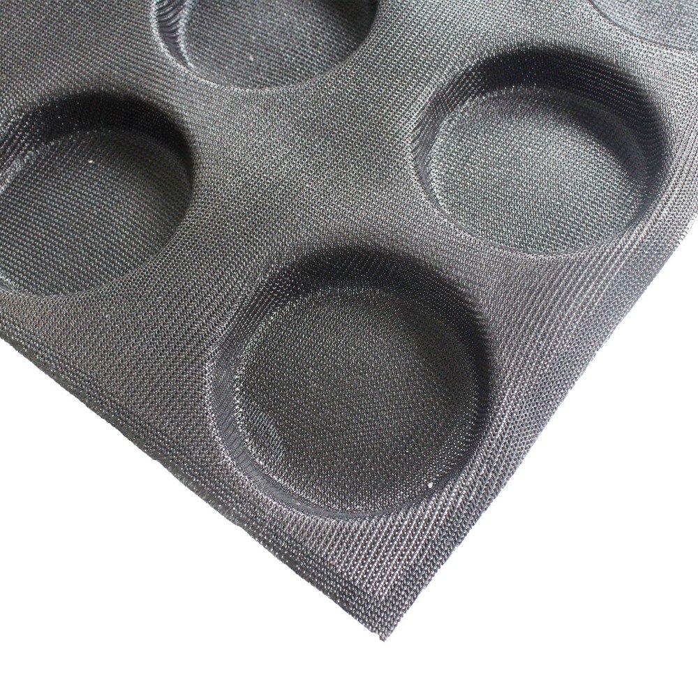 Silicone Forms Moldes Para Pan Style Round Shape Red Bread Form/Loaf Pan