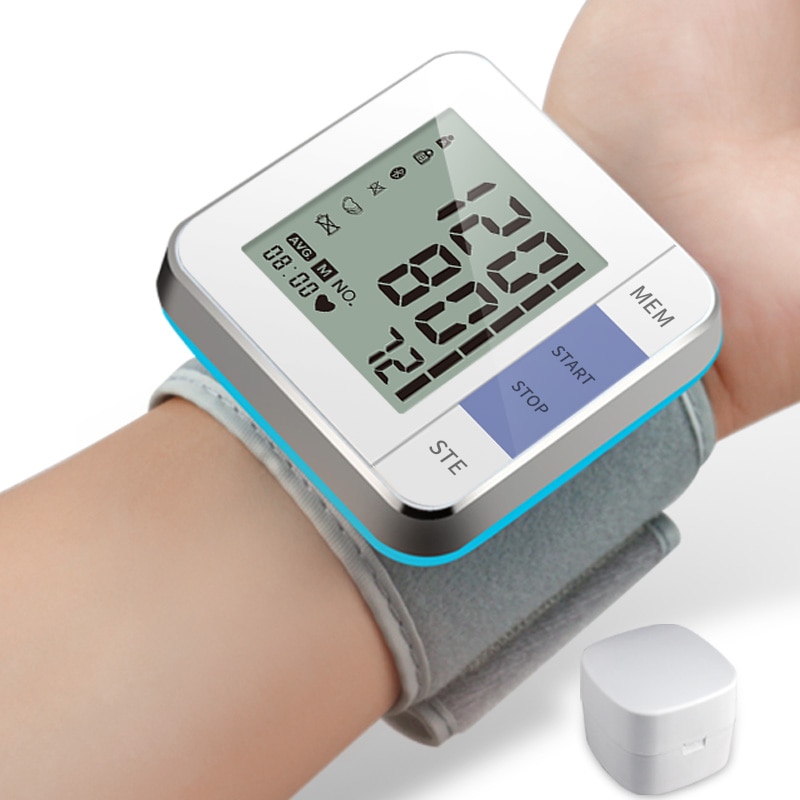 Cigii 1 stk hjerteslagstest pulsmåler smart digital display armbånd helbredende pleje håndled blodtryksmåler