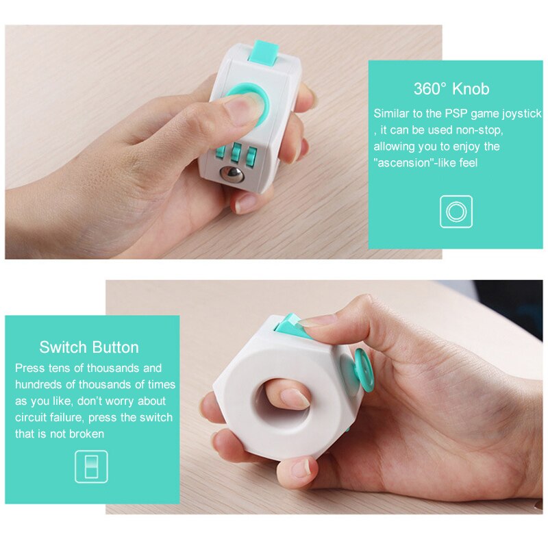 Fidget Speelgoed Min Kubus Speelgoed Vinyl Bureau Vinger Speelgoed Squeeze Fun Stress Reliever